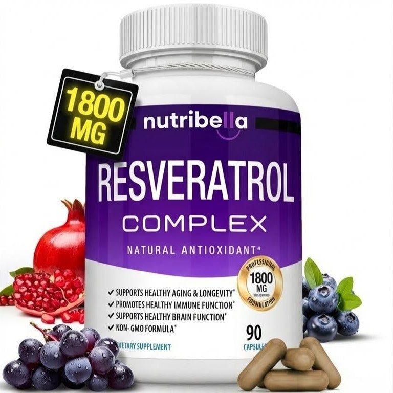 (!)Nutribella™ Complejo de Resveratrol 1800mg (Copia)